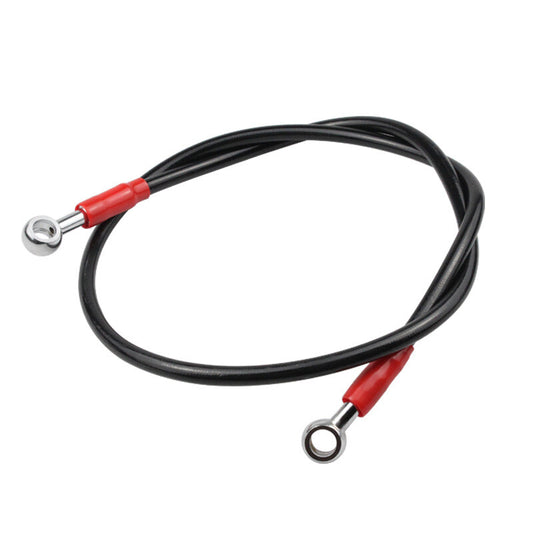 US 120cm Motorcycle Brake Hose Bike Go Kart Kit Brake Oil Hose Line Fitting Part v