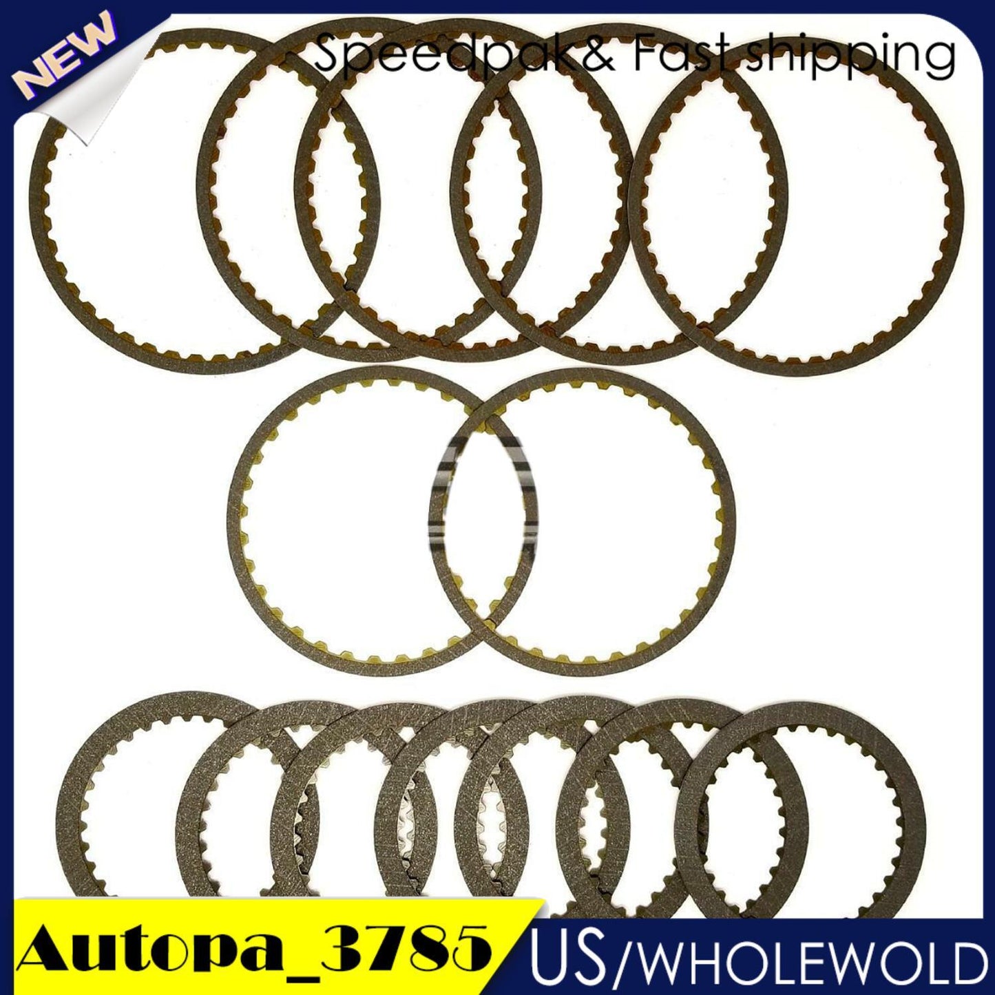 Transmission Friction Plates Clutch 4F27E Fit For Focus Transit Connect EcoSport