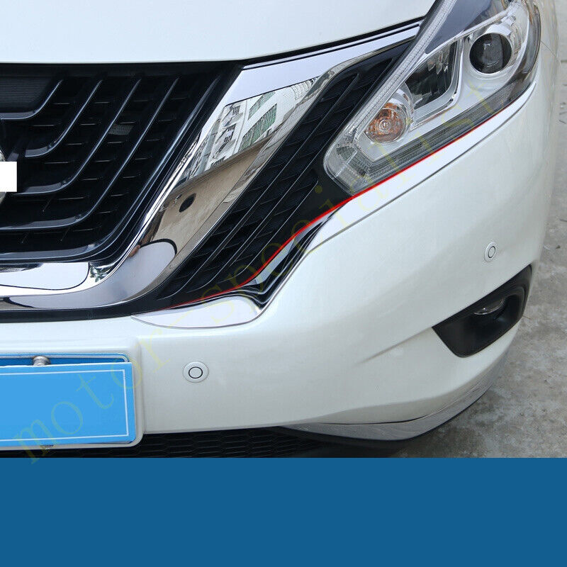 For RAV4 2019-2022 Chrome Front Fog Light Lamp Cover Molding Trim 2pcs v