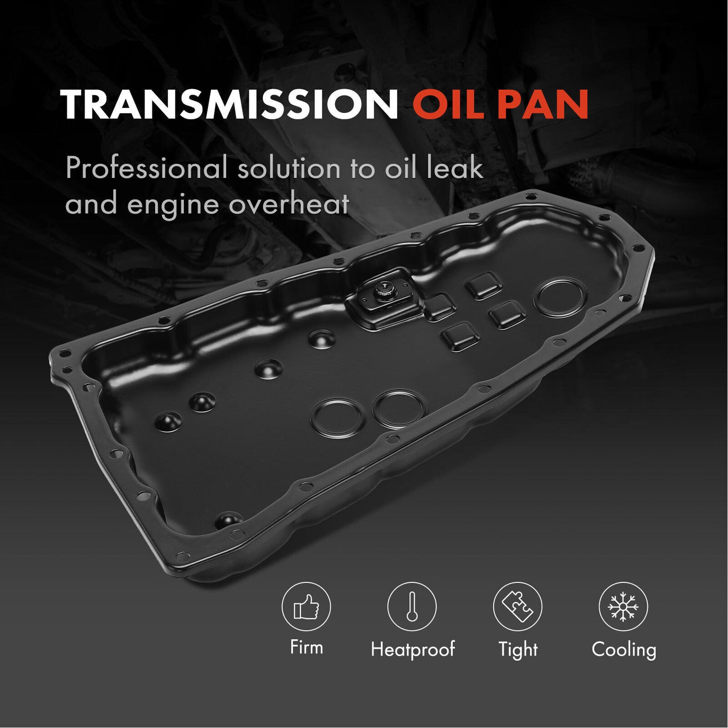 Transmission Oil Pan for Mitsubishi Outlander 2013-2022 RVR 11-23 Lancer 07-17