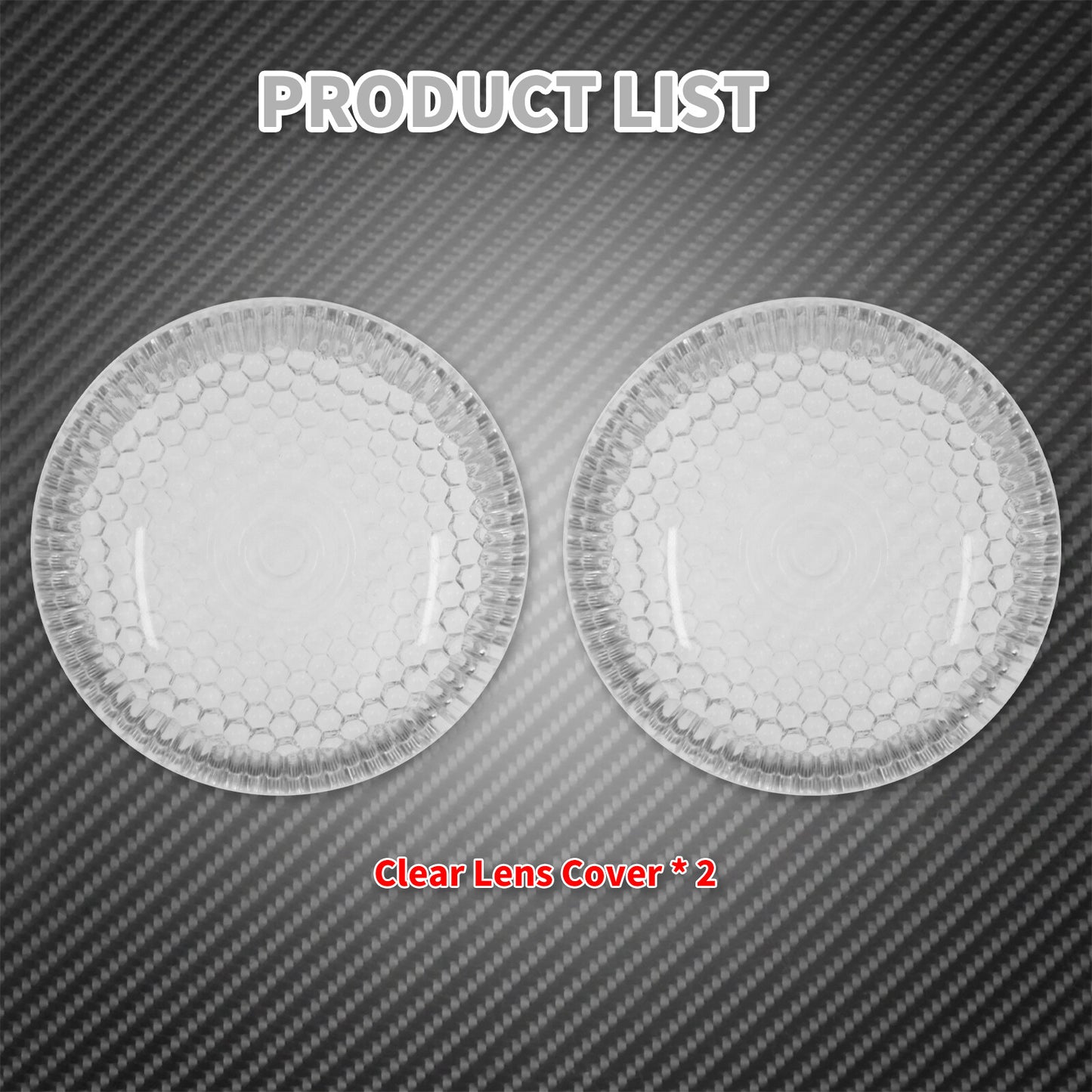 2x Clear Bullet Turn Signals Light Lens Cover Fit for Harley FLRT FLTRX 2000-23 Q