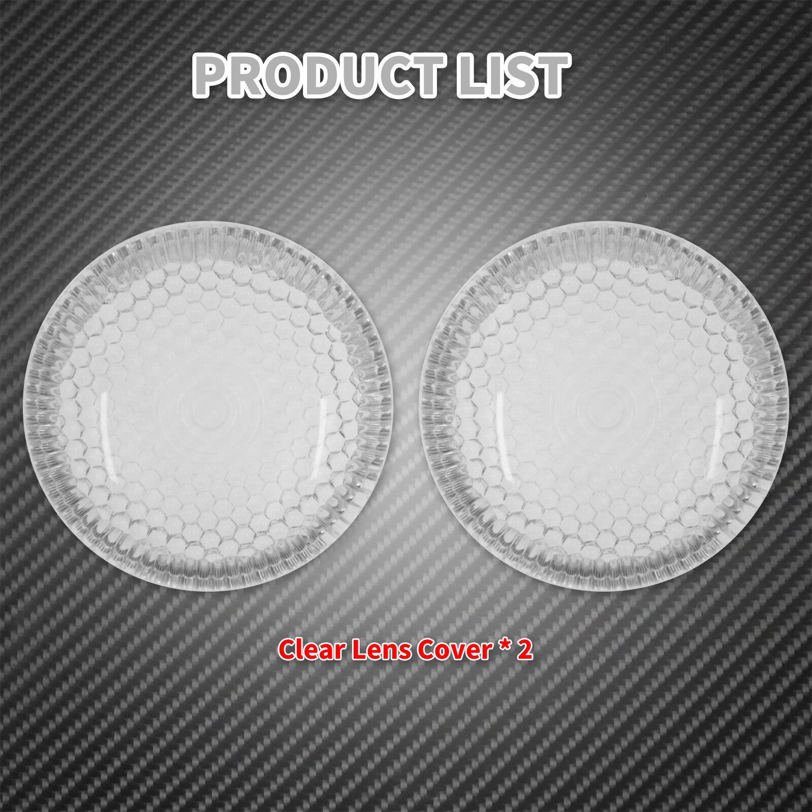 2x Clear Bullet Turn Signals Light Lens Cover Fit for Harley FLRT FLTRX 2000-23 Q
