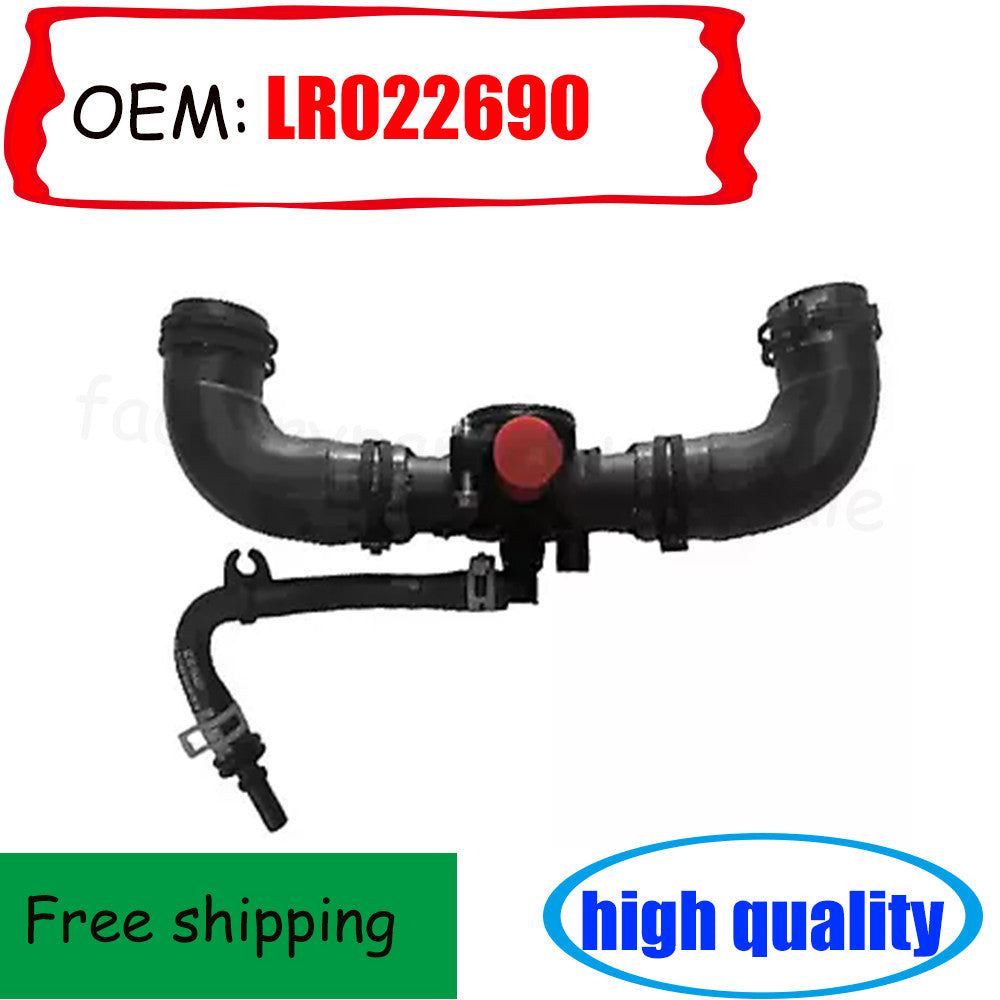 LR022690 Upper Water Outlet Connection Hose for Range Rover L322 TDV8 4.4L n