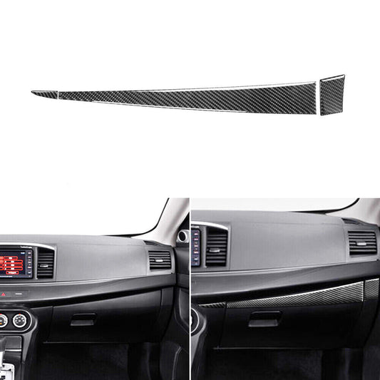 Red Carbon Fiber Headlight Adjusts Panel Trim Cover For Rogue 2014-2016 v