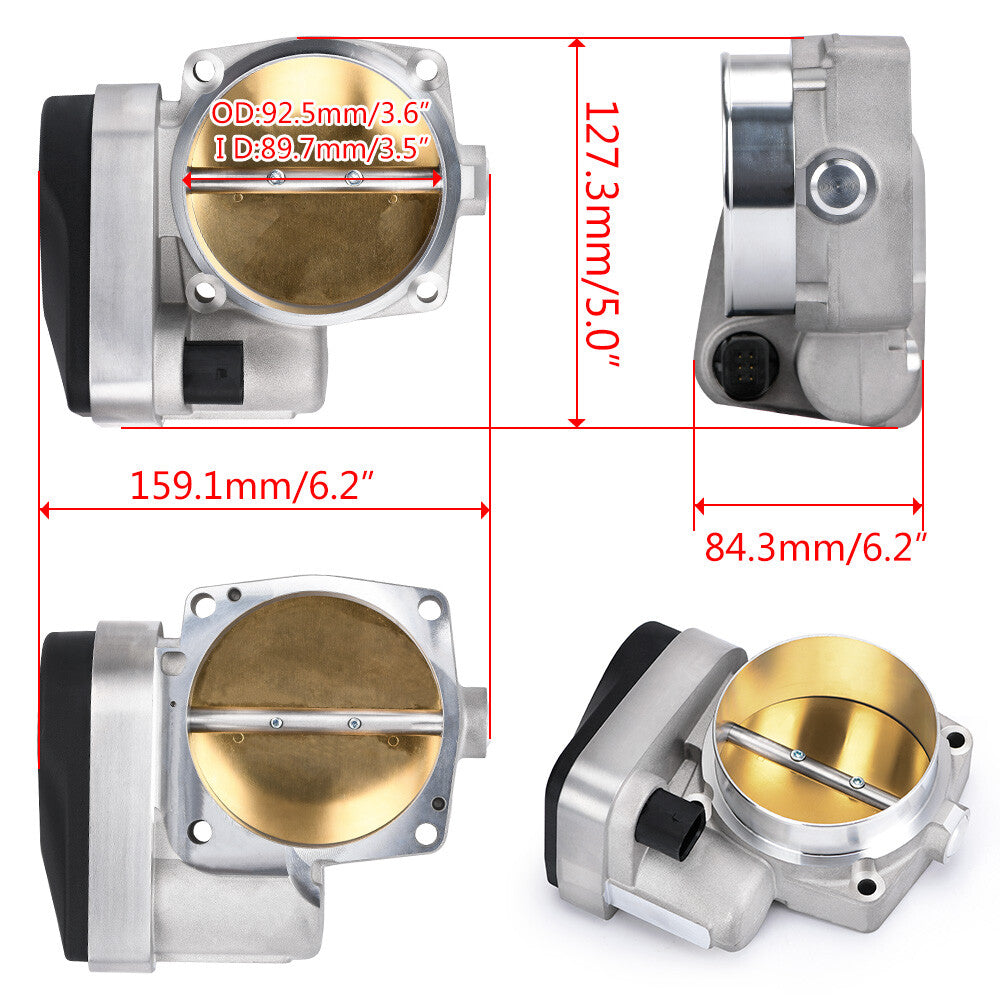90mm Enlarged Electric Throttle Body for Ram 1500 Big Horn 5.7l Hemi Engine