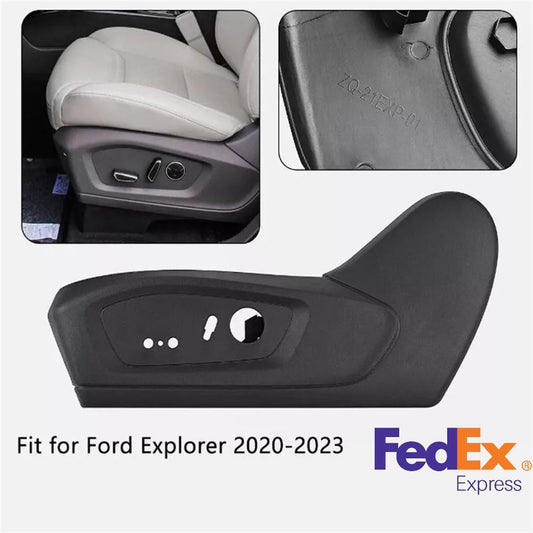 LH Driver Side for Seat Trim Panel MB5Z 7862187-EC Black For 2020-2024 for Ford Explorer Q