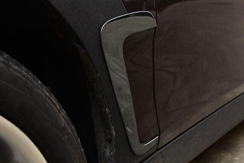 Fit for Mini Cooper Clubman F54 Black Titanium Front Side Door Fender Cover Trim n