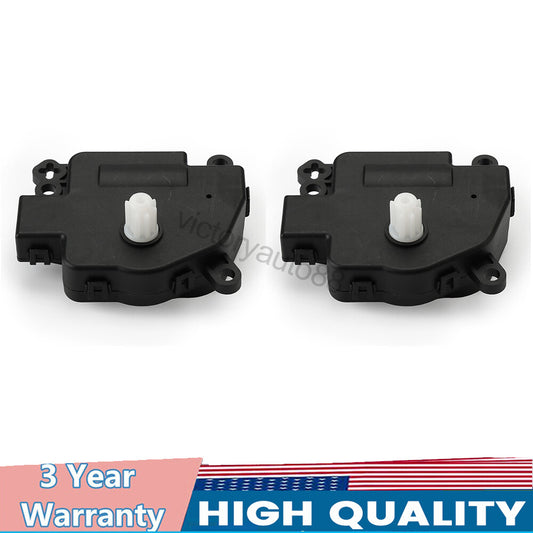 2-piece set 68018109AA for 2012-14 for Chrysler 200 HVAC AC heater mixing door actuator