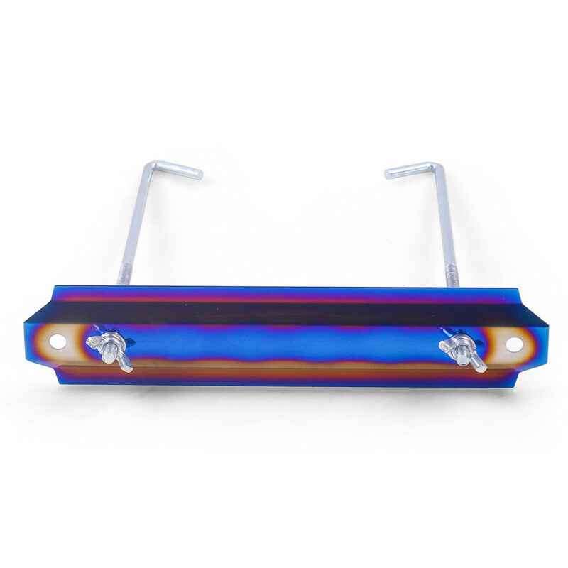 Car Battery Tray CNC Aluminum Battery Storage w/ Holder Down Clamp Bracket Parts v