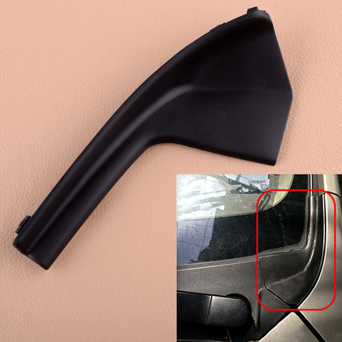 Left Cowl Grille Outer Cover Trim fit for Nissan Versa 2007-11 66894EL000