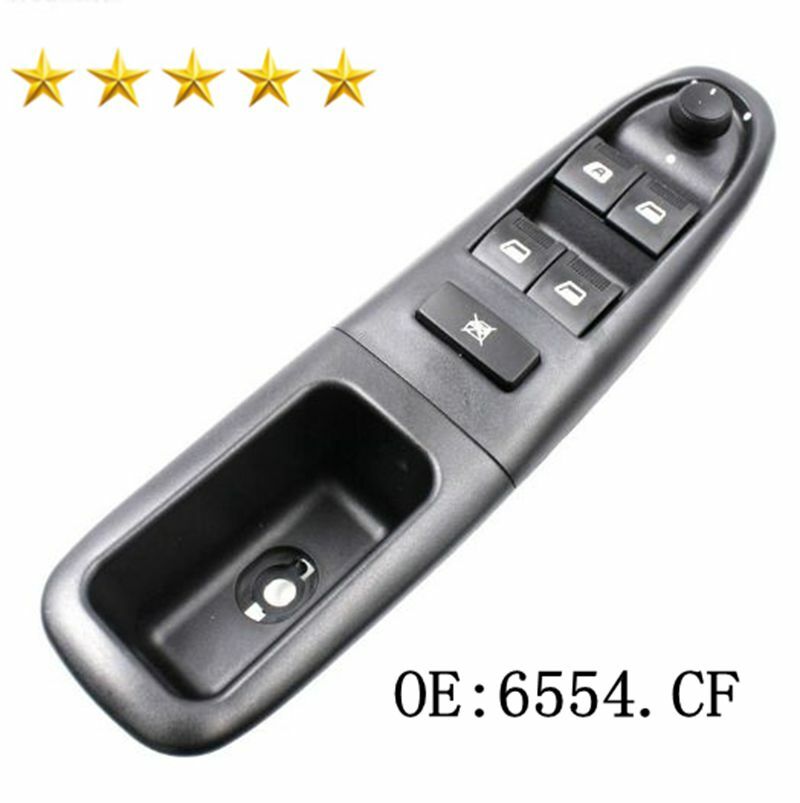 Car Electric Power Window Switch 6554.CF 6554CF for Peugeot 406 1995-2004