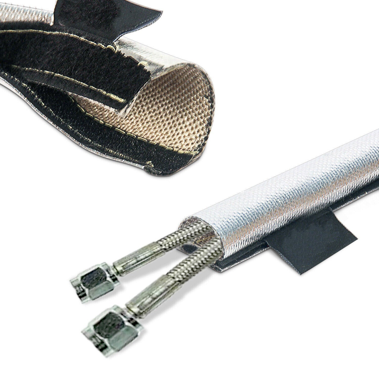 heat-insulating cover, insulated wire conduit cap, wrapped Loom 3/4 10ft
