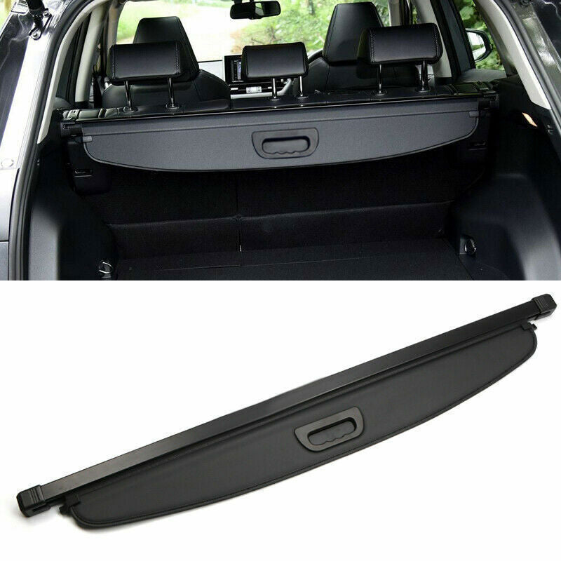 For RAV4 20 2021-2023 Black Trunk Shade Rear Security Cargo Cover Shield n
