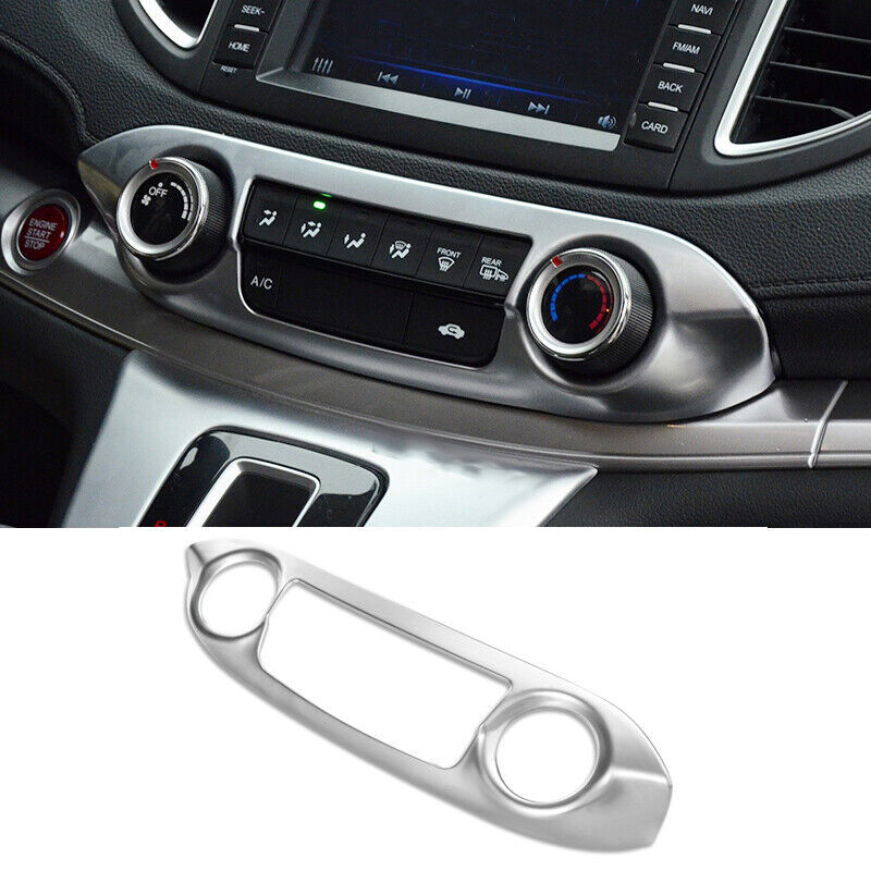 for Hyundai Kona 2018-2021 Matte Silver Headlight Switch Button Frame Cover Trim v