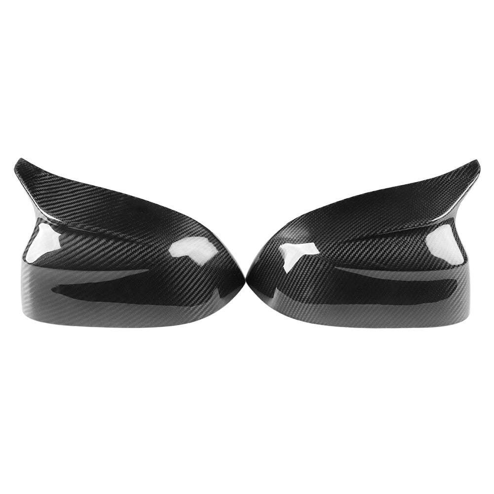 Carbon Fiber Rearview Mirror Cover Cap for BMW X3 X4 X5 X6 X7 G01 G02 G05 G06