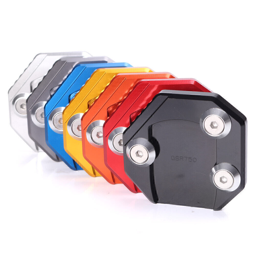 for Suzuki GSR750 2011-2015 & GSX-S1000/F 2015-16 Side Stand Kickstand Plate Pad Q