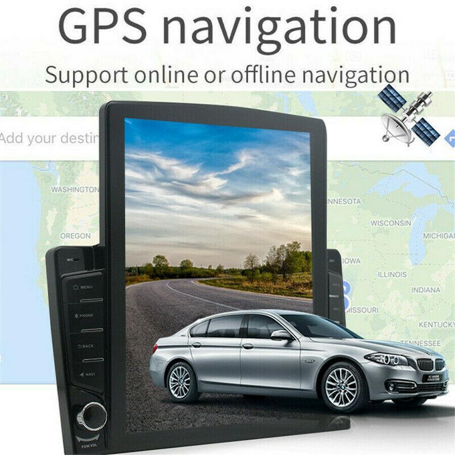 Android 8.1 Car Radio 10.1-inch Stereo MP5 Player with GPS, Wi-Fi, Bluetooth, 1DIN, and Camera. n