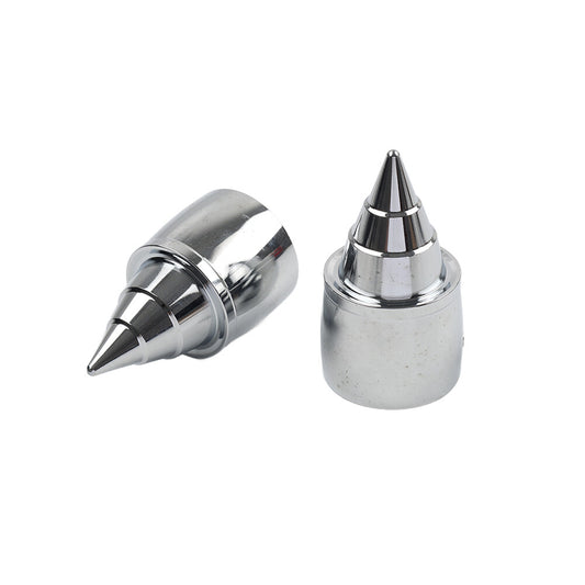 Front Axle Cap Nut Covers for Harley Touring 2000-2007 Dyna 2004-2007 Q