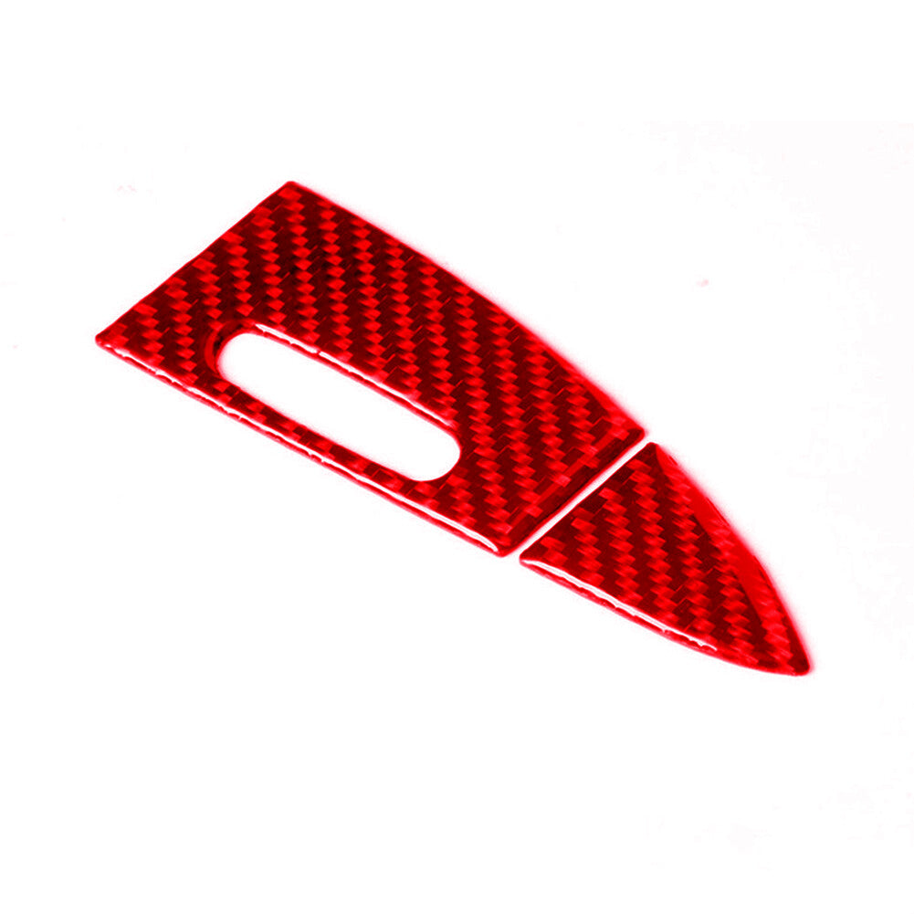 4x Carbon Fiber Door Pull Cover Trim for Jeep for Wrangler JL 2018+ Gladiator 2020+ v