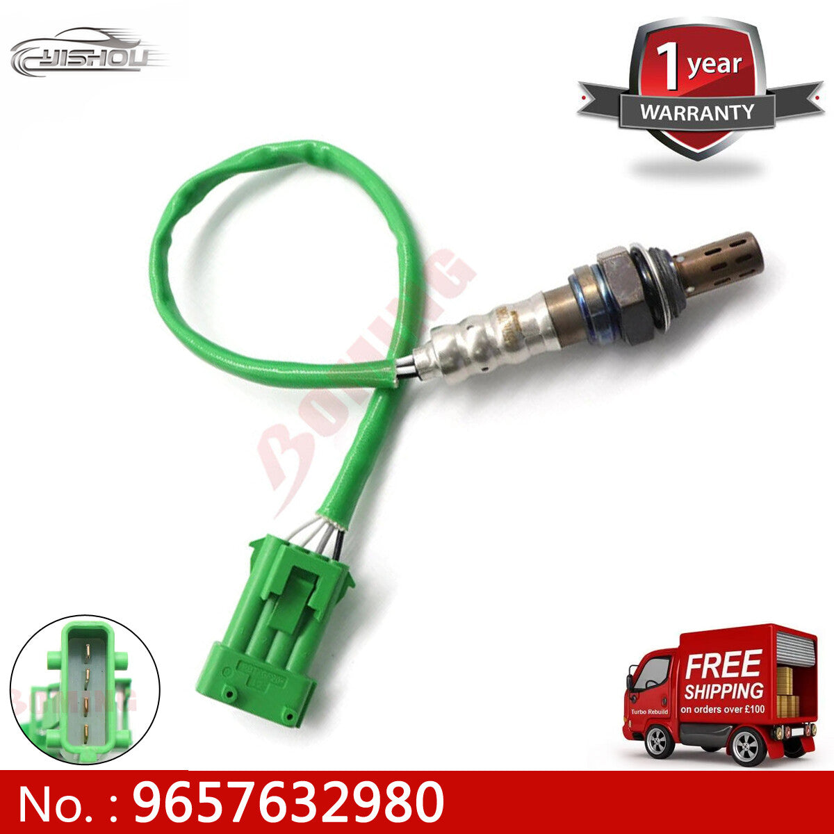 9657632980 Oxygen sensor suitable for Citro?n C2 C3 C4, for Opel , for Peugeot , for Porsche , for Volvo