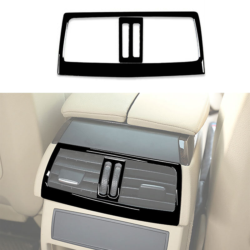 Glossy Black Interior Cover Trim Fit for BMW X5 E70 X6 E71 2008 - 2013