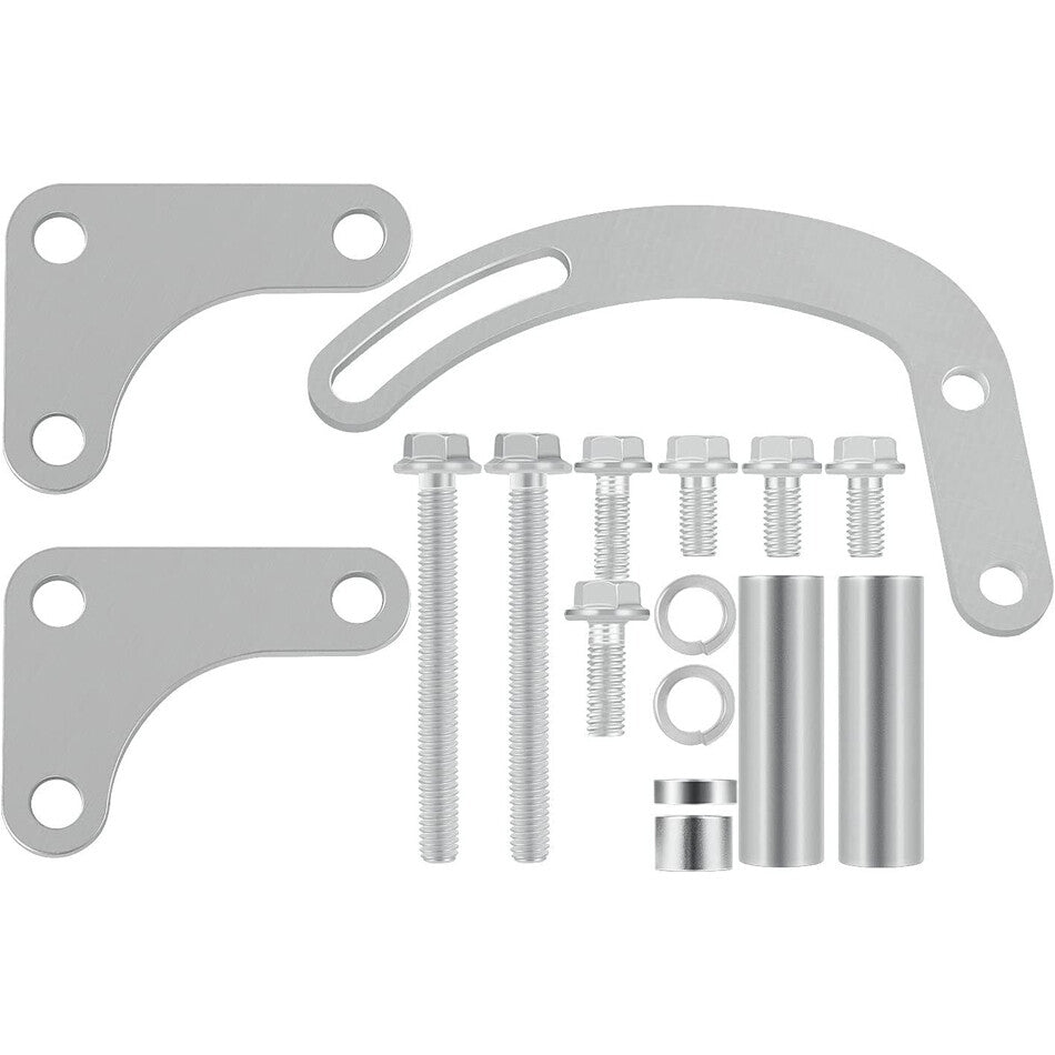 Power steering pump mounting bracket for GM 350 SWP LWP Saginaw SB SBC- n