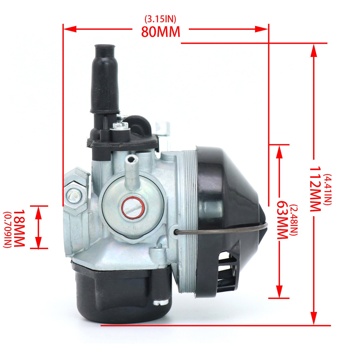 Motorcycle Carburetor Dellorto SHA 15.15 R2043 for RS50 for PEUGEOT 103SP Q