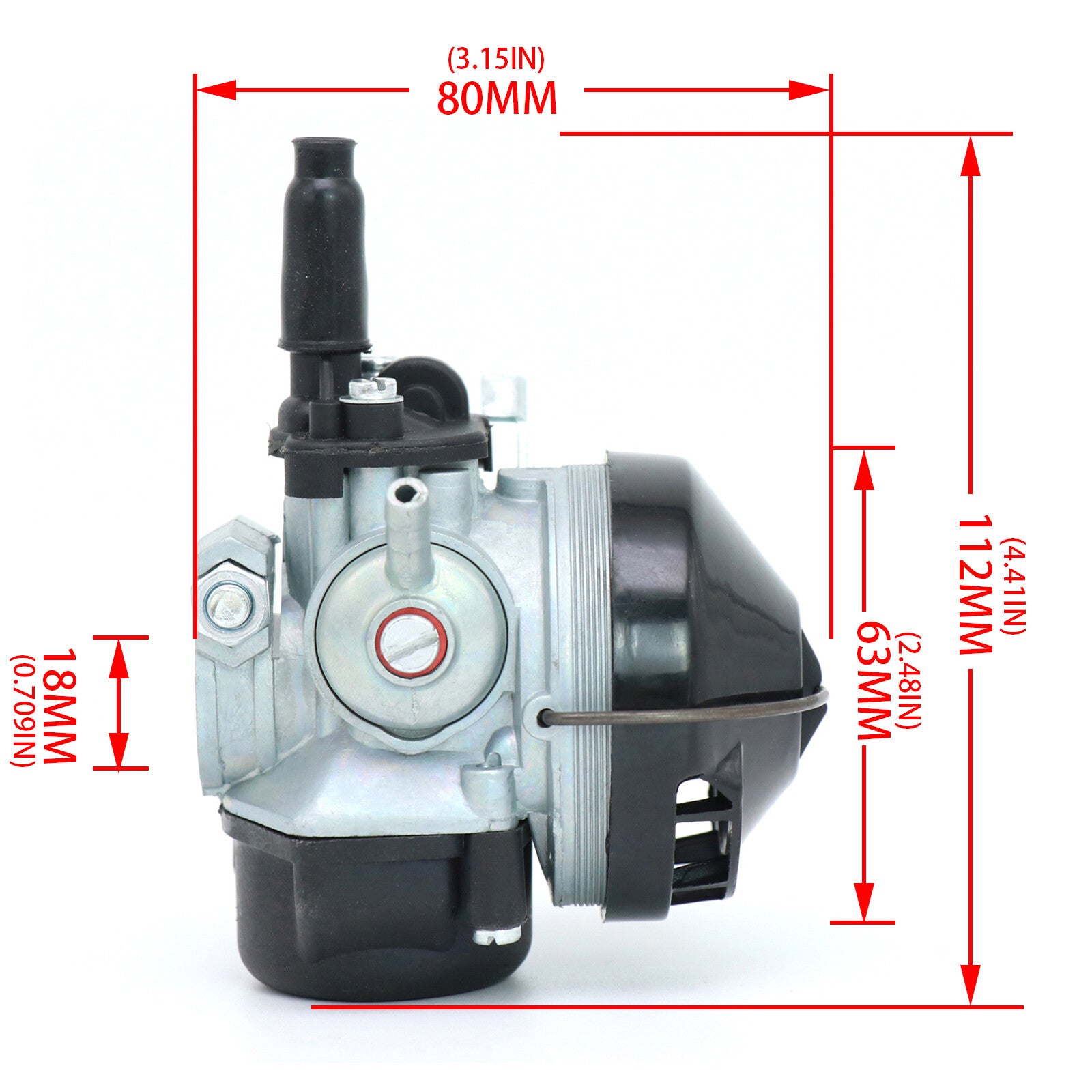 Motorcycle Carburetor Dellorto SHA 15.15 R2043 for RS50 for PEUGEOT 103SP Q