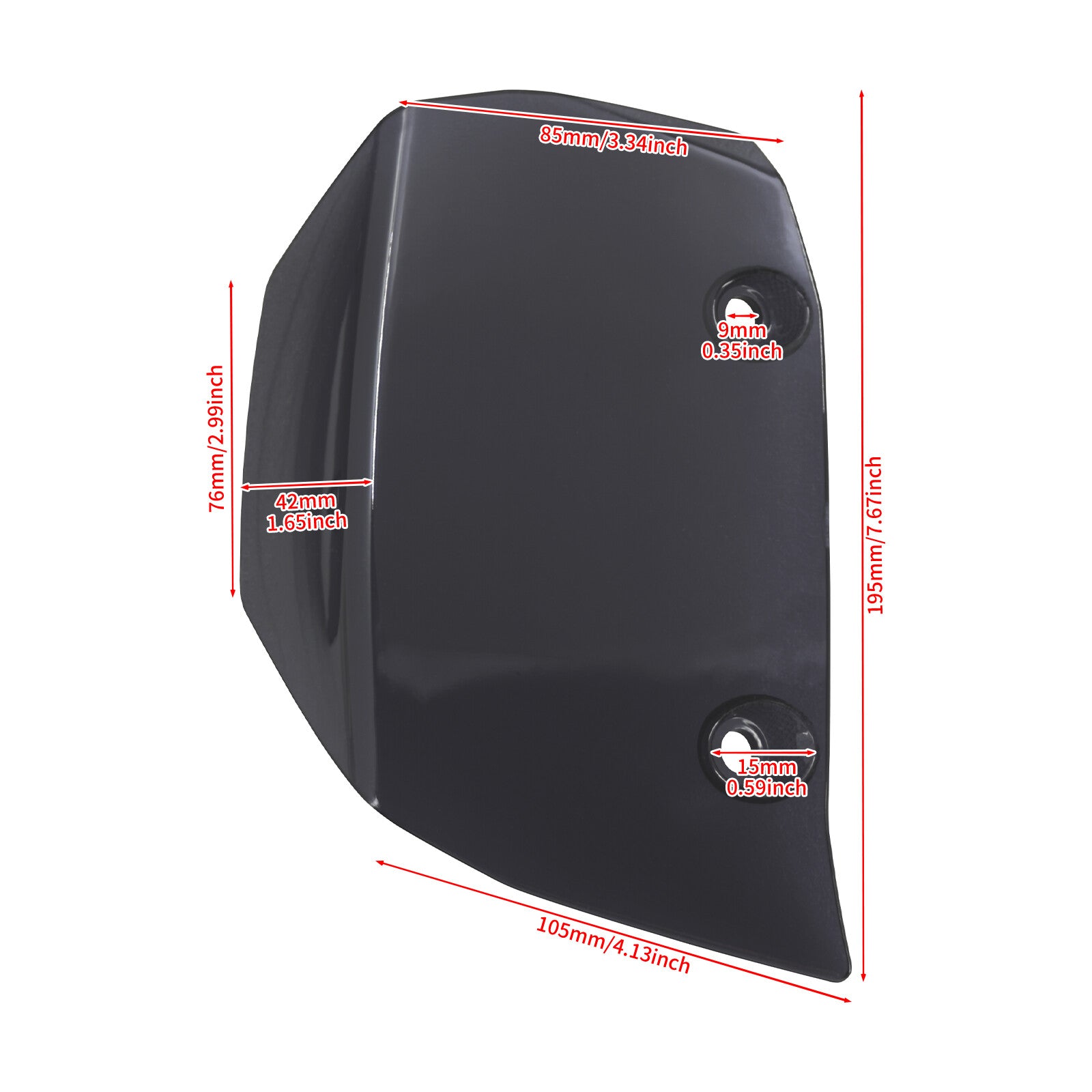 Side Windshield Extension Windscreen Fit for Harley Pan America 1250S 2021-2023