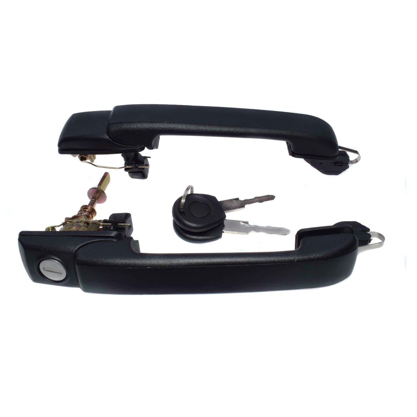 New front door handle with key left and right set suitable for 93-98 for VW for Jetta for Golf - v