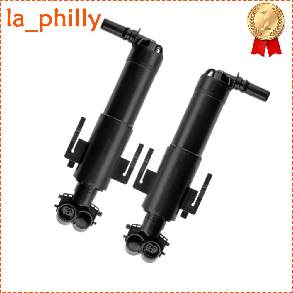 Set of 2 Head Lamp Headlight Washer Jet Nozzle Sprayer For 2015-2019 5 6 Series