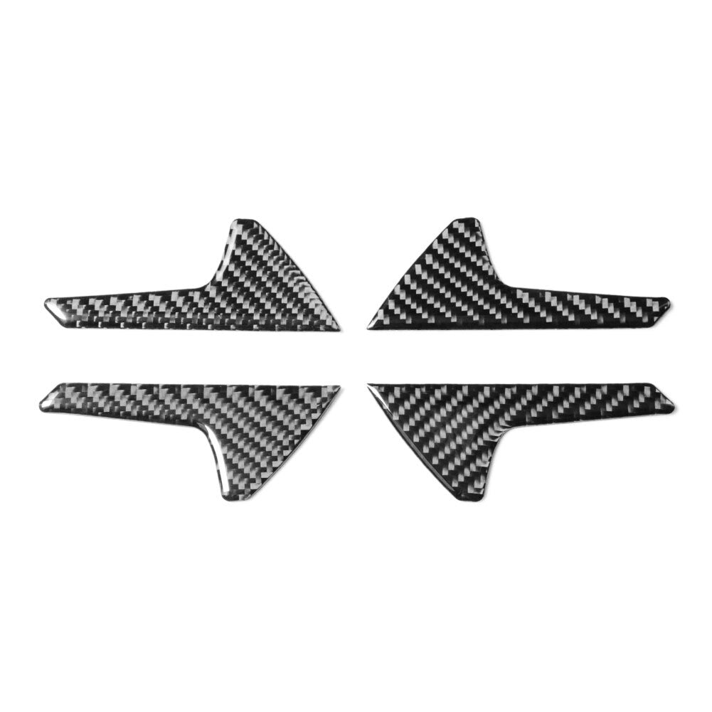 for Dodge Journey 2011-2017 Front Window Switch Button Trim Cover Carbon Fiber v