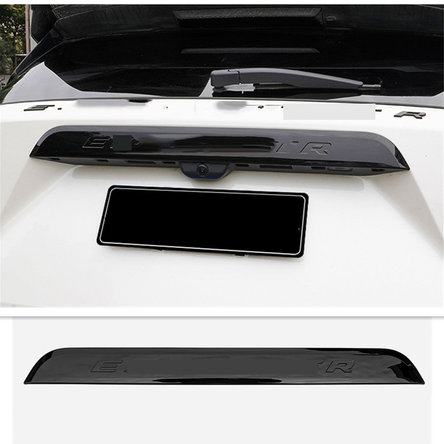 Piano Black ABS Rear Door Trunk Lid Cover Trim for Ford Explorer 2020 2021 2022