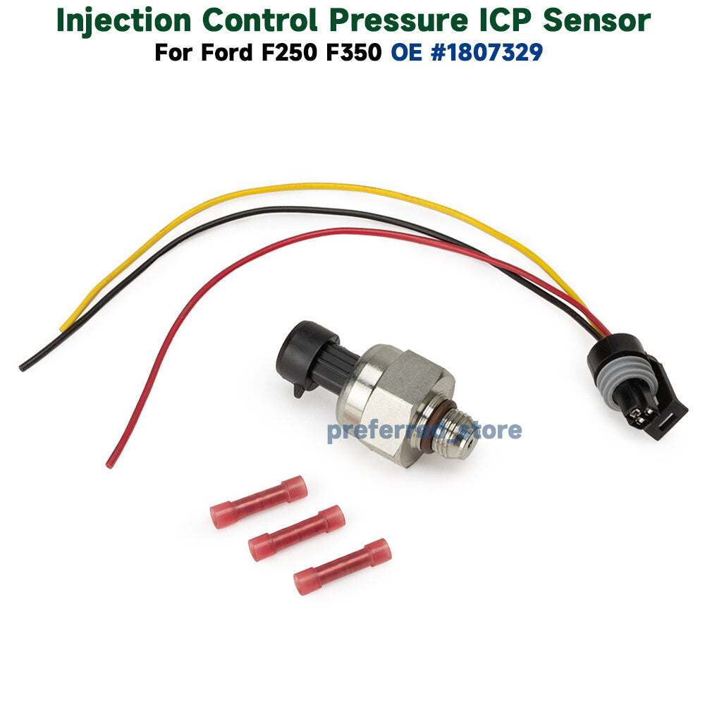 Fuel injection control pressure (ICP) sensor with wiring for 7.3L (1999-2003) v