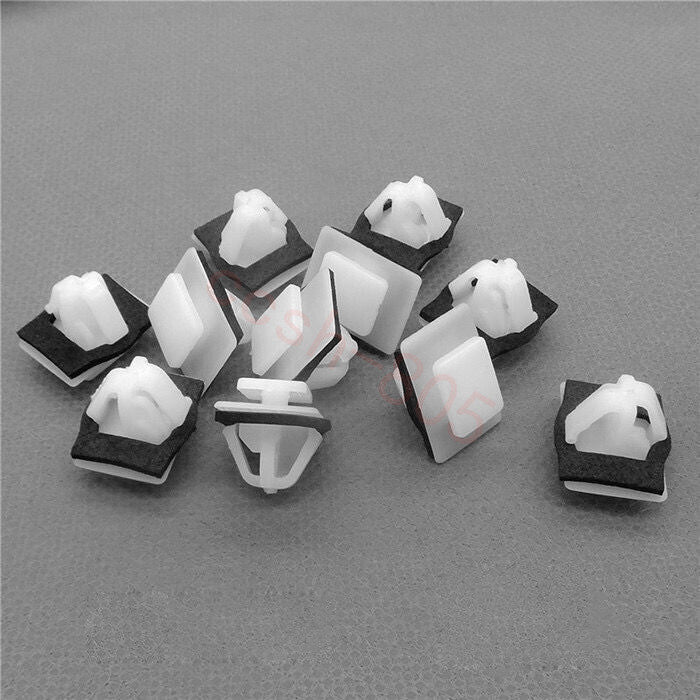 10 Pcs Car Sill Cover Door Moulding Trim Clips for Kia for Hyundai