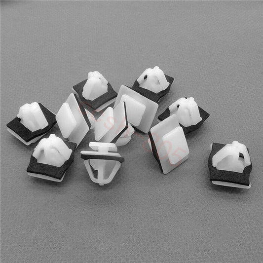 10 Pcs Car Sill Cover Door Moulding Trim Clips for Kia for Hyundai