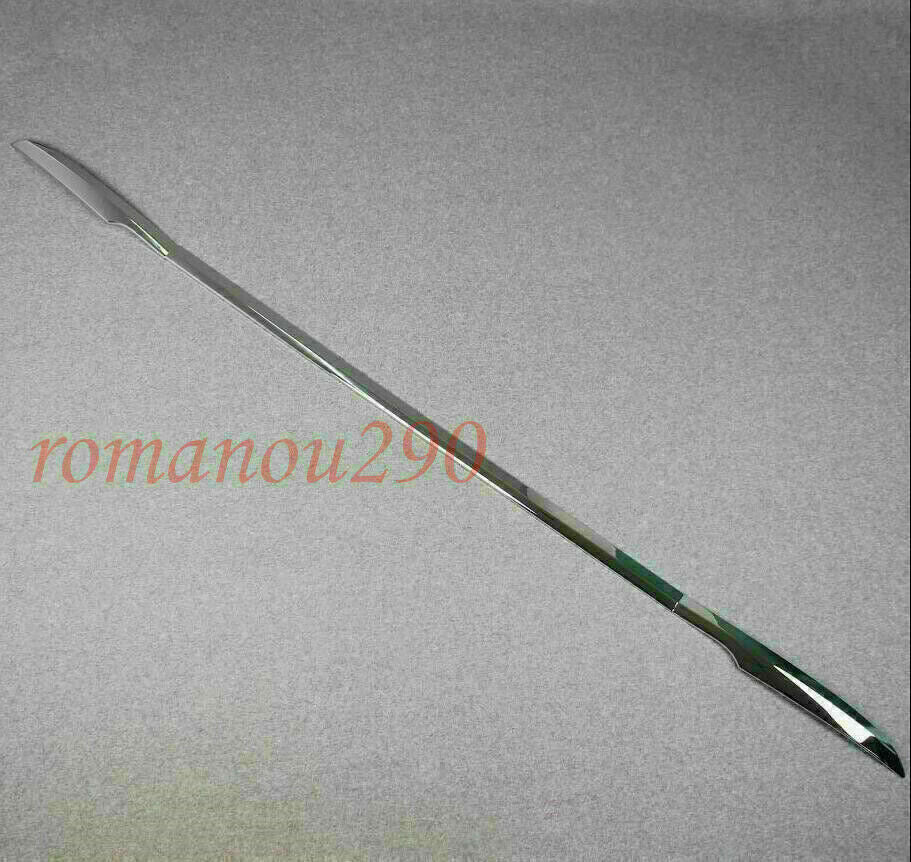 for Toyota for Sienna 2021-2024 Rear Bumper Spoiler Lip Moulding Cover Trims Chrome