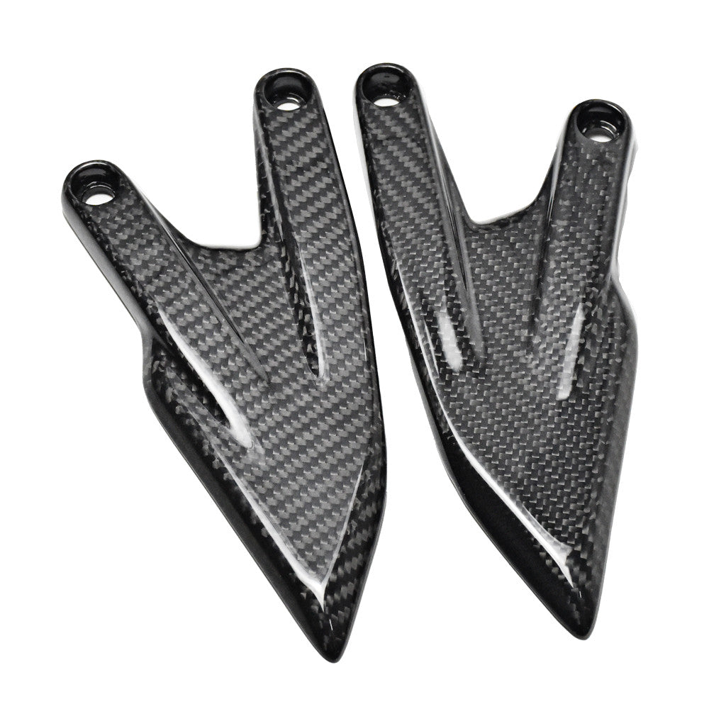 2012-2019 carbon fiber for KTM 690 Duke Heel Plate Guard Footpeg Protector
