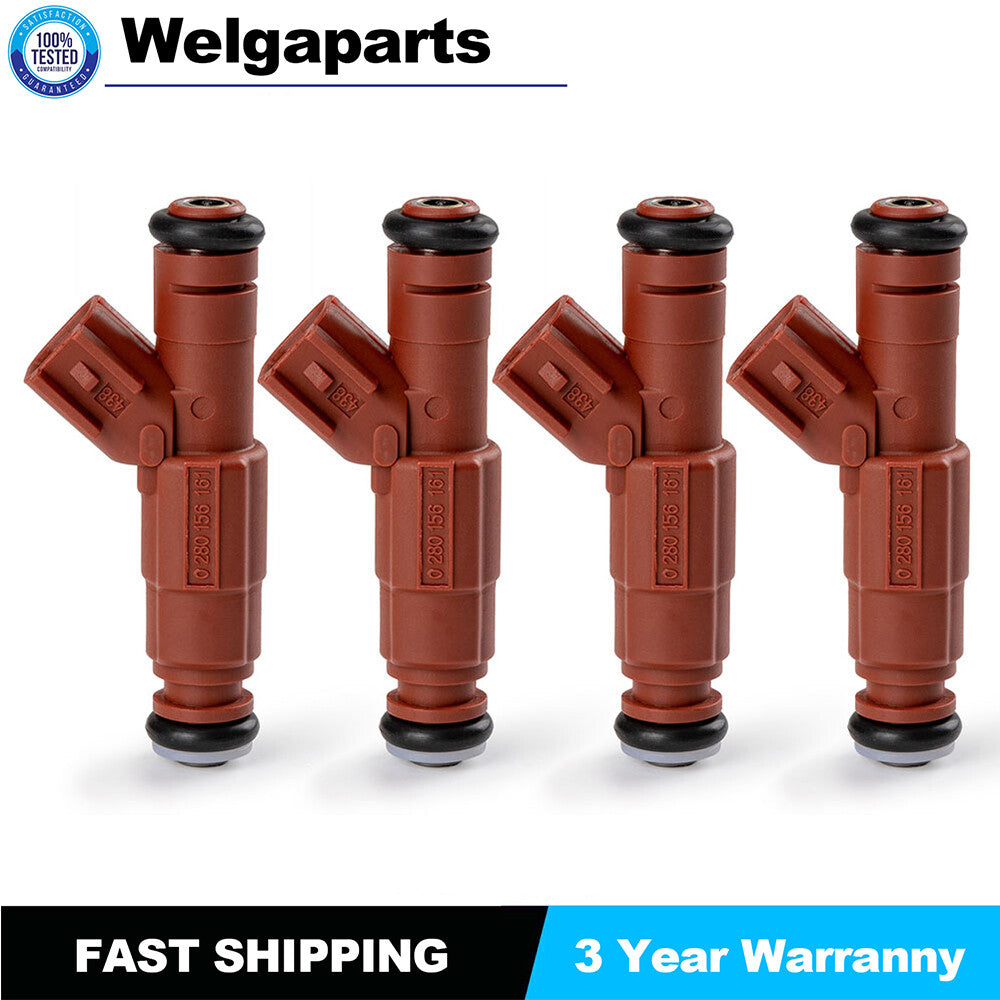 4Pcs Fuel Injectors for Jeep for Ford Escape for Wrangler for Dodge for Ram 1500 2500 0280156161