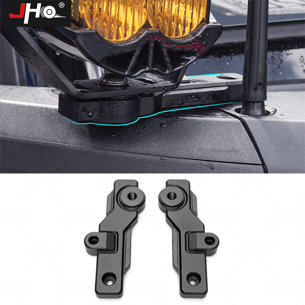 A-Pillar Led Ditch Light Bar Mounting Brackets for Ford Bronco 2021 2022 2023 24
