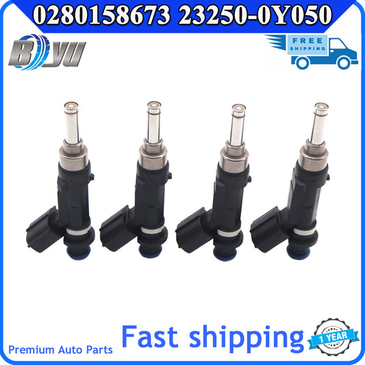 New 4-piece fuel injection kit, model 0280158673, suitable for Jaguar XJ8, XK8, S-type, and for Land Rover LR3.