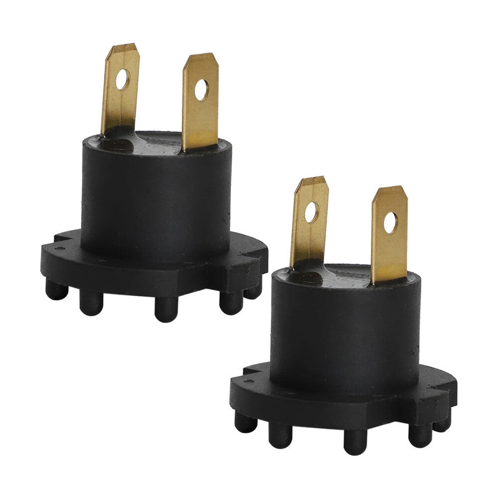 2Pcs Low Beam Headlight Socket Male B28V-51-0A3 For 2001-2010 for Mazda 3 5 Protege