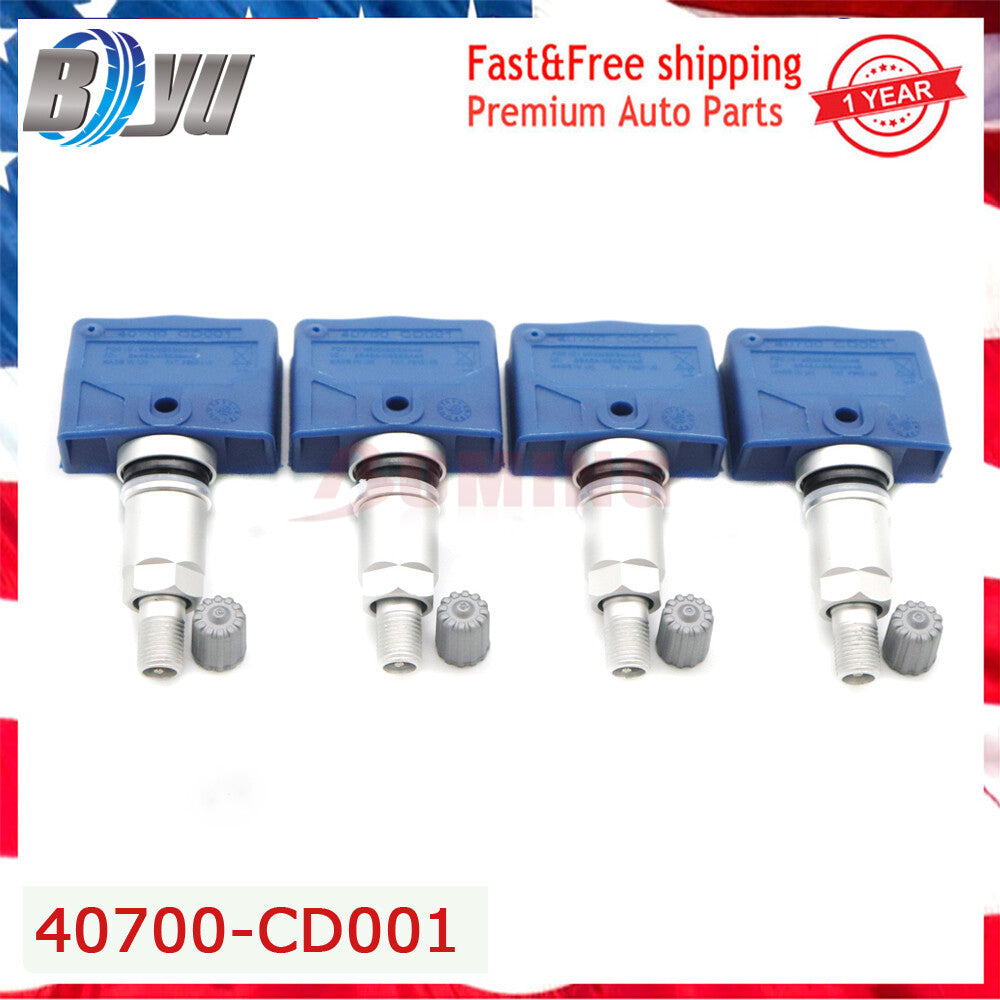 4PC New TPMS TIRE PRESSURE SENSOR for Nissan 350Z for Infiniti FX45 FX35 40700-CD001
