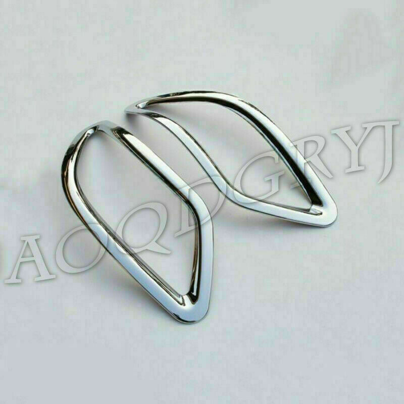 2X Chrome Rear bumper Fog light cover trim for Lexus RX270 RX350 RX450 2010-2015