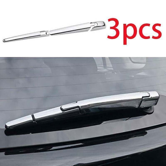 for Toyota for Corolla Cross 2022-24 ABS Chrome Rear Window Rain Wiper Cover Trim 3X