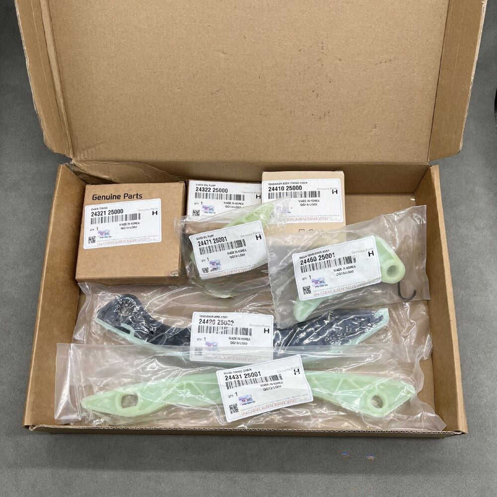 The new OE timed chain kit is suitable for the 2010-2013 for Genesis Coupe Forte 2.0L.