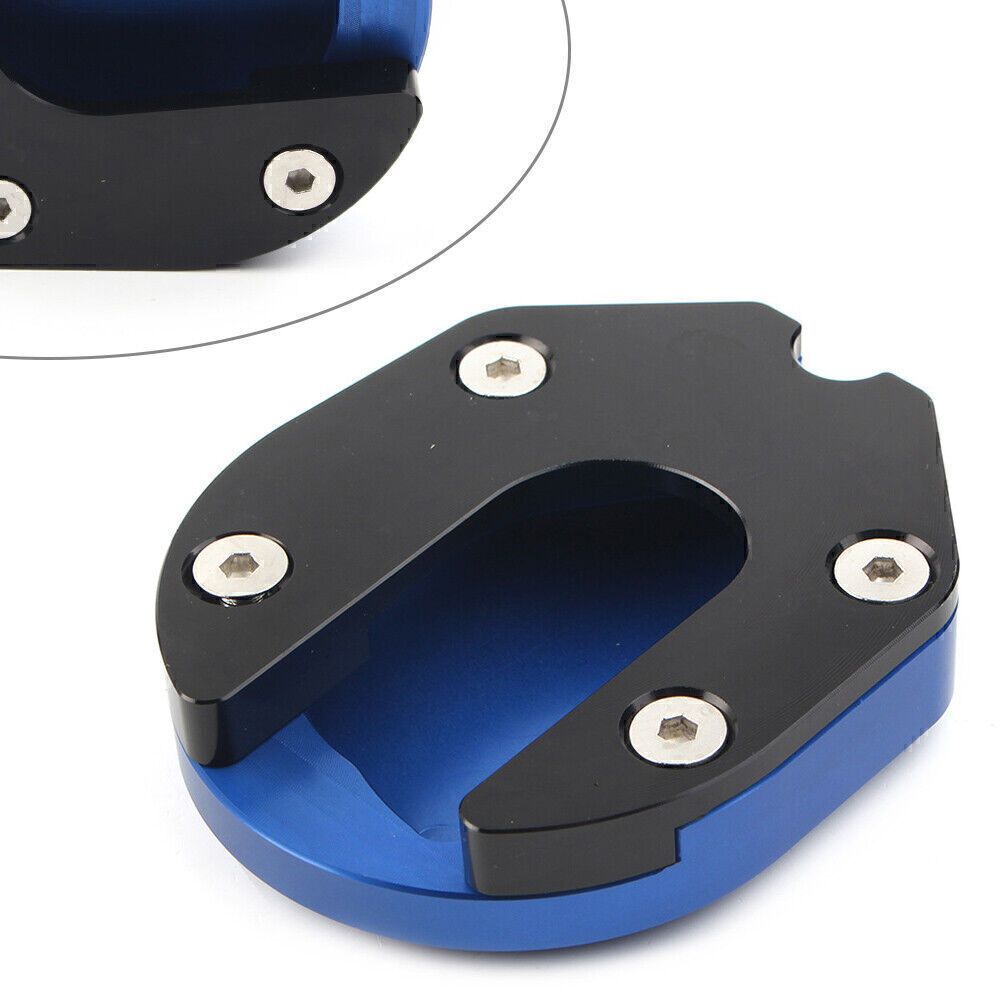 Blue Kickstand Side Stand Extension Pad for HONDA FORZA 350/300/250/125 18-2021 Q