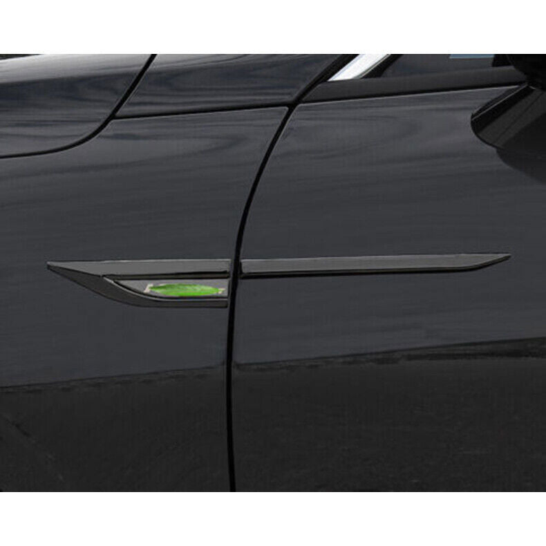 2022-2023 for Kia K5 Black Titanium 3d Car Front Side Door Fender Cover Trim 4X n