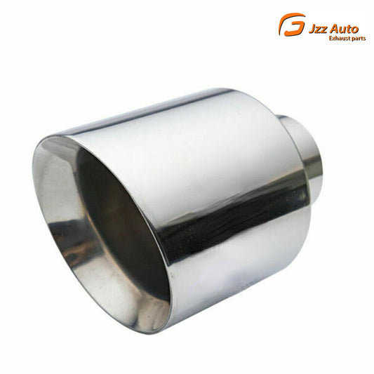 1x Universal 3 inlet 5 outlet Exhaust End Tips Muffler Exhaust Tip 5' 152mm