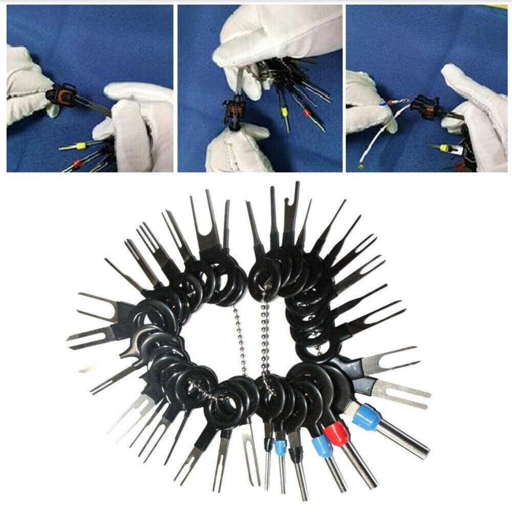 36 Wiring Connector Extractor Motorcycle Terminal Pin Removal Release Tool Kits n